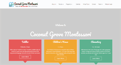 Desktop Screenshot of montessorischoolsmiami.com