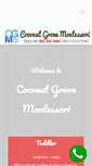 Mobile Screenshot of montessorischoolsmiami.com